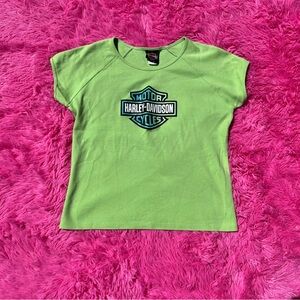 green harley short sleeve